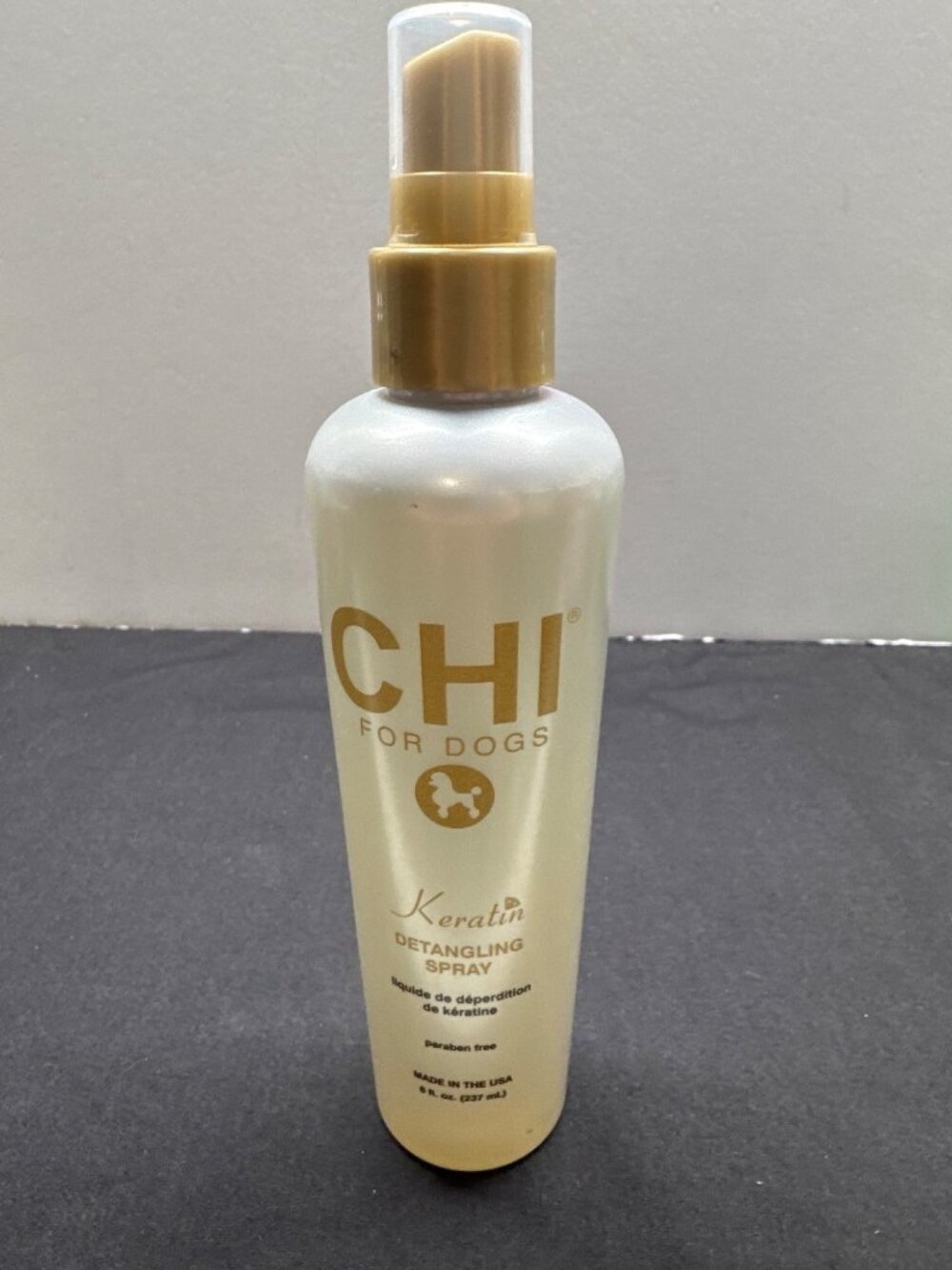 CHI For Dogs Keratin Detangling Spray Paraben-Free 8 Oz Bottle Made In USA For L